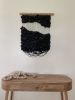 Woven Wall Art with Textural Depth "Within the Wound" | Wall Sculpture in Wall Hangings by Rebecca Whitaker Art. Item composed of wood and cotton in boho or minimalism style