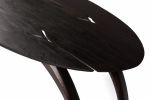 ‘Leap’ Table No1. in Ebonized English oak. Unique | Tables by Jonathan Field