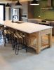 Rustic wood island base | Countertop in Furniture by Abodeacious