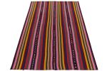 1950s Vintage Chaput Kilim rug with Multicolor Stripe | Area Rug in Rugs by Rug and Kilim