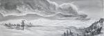 Land Marks | Paintings by J. Charboneau. Item composed of canvas in minimalism or contemporary style