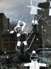 Glass Window Mural | Murals by Laurène Boglio | True Love Always in Brooklyn. Item made of synthetic
