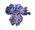 Bearded Iris on-edge paper art | Wall Sculpture in Wall Hangings by JUDiTH+ROLFE. Item composed of paper