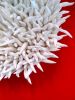 "The desire to be in control #4" small round wall sculpture | Wall Hangings by Natasha Kanevski. Item made of canvas compatible with minimalism and contemporary style