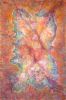 Orchid | Oil And Acrylic Painting in Paintings by Jill Krutick. Item made of canvas & synthetic