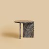 Kenya Black Marble Side Table - KYUSHU by Lebanto | Tables by Lebanto. Item made of marble compatible with minimalism and contemporary style