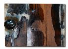 rustic epoxy serving board | Serveware by Abodeacious. Item composed of oak wood & stoneware