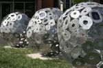 Starlight Trio | Public Sculptures by Thea Lanzisero | Brooklyn Bridge in New York. Item composed of steel