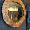 "Round Bronze Flower" | Mirror in Decorative Objects by IRENA TONE. Item compatible with minimalism and contemporary style