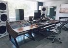 Custom Studio Desk Design | Tables by Monkwood Studios. Item composed of wood