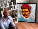 FUCK MODERNISM | Oil And Acrylic Painting in Paintings by Beddru. Item composed of synthetic