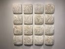 TopoTablets | Wall Sculpture in Wall Hangings by Gregor Turk. Item composed of ceramic compatible with minimalism and coastal style