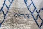VINTAGE MOROCCAN BENI OUARAIN RUG | Area Rug in Rugs by Kechmara Designs. Item composed of fabric and fiber