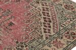 Vintage Zeki Müren Rug with Geometric Patterns and Medallion | Area Rug in Rugs by Rug and Kilim