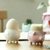 Bacon n' Eggs Pig Eggcups | Egg Cup in Dinnerware by Maia Ming Designs. Item composed of ceramic