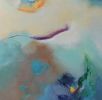 DEEP SEA | Oil And Acrylic Painting in Paintings by Cecilia Arrospide | Private Residence - Lima, Peru in Lima. Item composed of canvas and synthetic