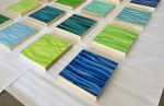 Large Wall Sculpture, 3D, Installation, by Paula Gibbs | Wall Hangings by Paula Gibbs. Item composed of wood in minimalism or contemporary style