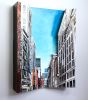 "Explorations" | Oil And Acrylic Painting in Paintings by Heather Kocsis. Item made of wood & synthetic compatible with contemporary and urban style