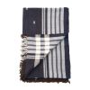 Indie Indigo Handloom Organic Cotton Throw | Linens & Bedding by Studio Variously. Item composed of cotton