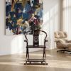 Imperial Ming Dynasty Style Folding Horseshoe Chair Jiaoyi I | Folding Chair in Chairs by Dynasty Artisan. Item composed of wood compatible with contemporary and eclectic & maximalism style