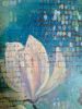 Magnolia | Oil And Acrylic Painting in Paintings by Lena Kolambet. Item composed of canvas in contemporary or modern style