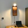 Suspended Moment — Wall Sculptural Lamp with Republic-Era Po | Wall Sculpture in Wall Hangings by yingting S. Item made of wood & ceramic compatible with minimalism and mid century modern style