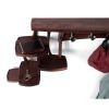 Walnut Cirrus Coat Rack, Wall Mounted Hooks and Shelves | Shelving in Storage by Arid. Item made of birch wood compatible with minimalism and contemporary style