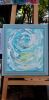 Life is a spiral (2025) | Oil And Acrylic Painting in Paintings by Elena Parau. Item composed of wood and paper in contemporary or country & farmhouse style
