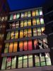 Illuminated Window Mural, Modera Residences Buckhead Atlanta | Street Murals by Ryan Coleman | Prominence Apartments in Atlanta. Item composed of synthetic