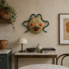 "Sonny" Ceramic Wall Sculpture by Keavy Murphree | Sculptures by Keavy Murphree. Item made of ceramic works with boho & minimalism style