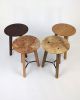 Thomas Sitting Stool | Chairs by Dredge Design. Item made of oak wood with steel works with minimalism & industrial style