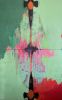Reflected Silence — Alienation Series (Diptych) | Paintings by Gela Mikava. Item made of fabric compatible with minimalism and contemporary style