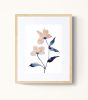 Floral No. 22 : Original Watercolor Painting | Paintings by Elizabeth Beckerlily bouquet. Item composed of paper in boho or minimalism style