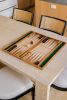 Wood Inlay Backgammon Set | Ornament in Decorative Objects by Dorset & Pond. Item composed of wood