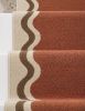 Handwoven Woolen Runner Rug | Rugs by Evergreen Carpets. Item composed of wool in boho or minimalism style
