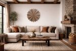 Starburst Reclaimed Wood Wall Art-Ruby: 32"Dia | Wall Sculpture in Wall Hangings by Craig Forget. Item works with mid century modern & contemporary style