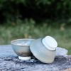 Stoneware Tea Cup/Dessert /Soup Bowl | Drinkware by Hiraeth Ceramics. Item made of stoneware works with contemporary & modern style