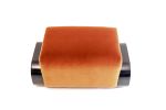 Cayenne Ottoman | Benches & Ottomans by Marie Burgos Design and Collection. Item composed of wood and fabric