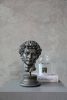 David Bust Painted in Black with Compressed Marble Powder | Sculptures by LAGU. Item composed of marble
