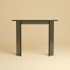 Smoked Glass Console Table - NAZ by Lebanto | Tables by Lebanto. Item made of marble works with minimalism & contemporary style