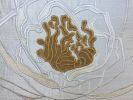 Magnolia | Pillow in Pillows by APPLIQUE ARTISTRY. Item made of cotton with fiber