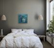 Dreaming together | Oil And Acrylic Painting in Paintings by Margaret Alice Høiesen. Item made of canvas with synthetic