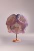 Modern Fabric Table Handpainted Lamp Anemone by Studio Mirei | Table Lamp in Lamps by Costantini Design. Item made of fabric & copper