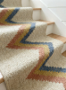 Handwoven Wool Stair Runner | Customizable Geometric Pattern | Runner Rug in Rugs by Evergreen Carpets. Item made of wool compatible with boho and minimalism style