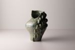 soft relief study vase 06 | Vases & Vessels by Ashley Perez. Item made of ceramic compatible with contemporary and modern style