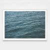 "Deep," Ocean photograph in cool blue tones | Photography by Daylight Dreams Editions. Item composed of cotton & paper compatible with minimalism and contemporary style