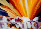Xanadu | Oil And Acrylic Painting in Paintings by Terry Kruse | Private Residence, Calgary in Calgary. Item made of canvas & synthetic