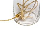 SERAFINA Lamp · Clear+White+Gold | Lamps by LUMi Collection | Seattle, WA in Seattle