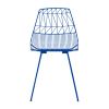 Electric Blue Lucy Chair | Accent Chair in Chairs by Bend Goods. Item composed of metal
