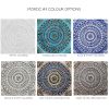 Set of 15 tiles, patio wall art installation | Wall Sculpture in Wall Hangings by GVEGA. Item composed of ceramic compatible with mediterranean style